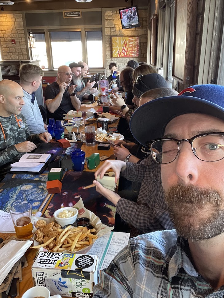 At the very table of the Rosemont Rumble 2