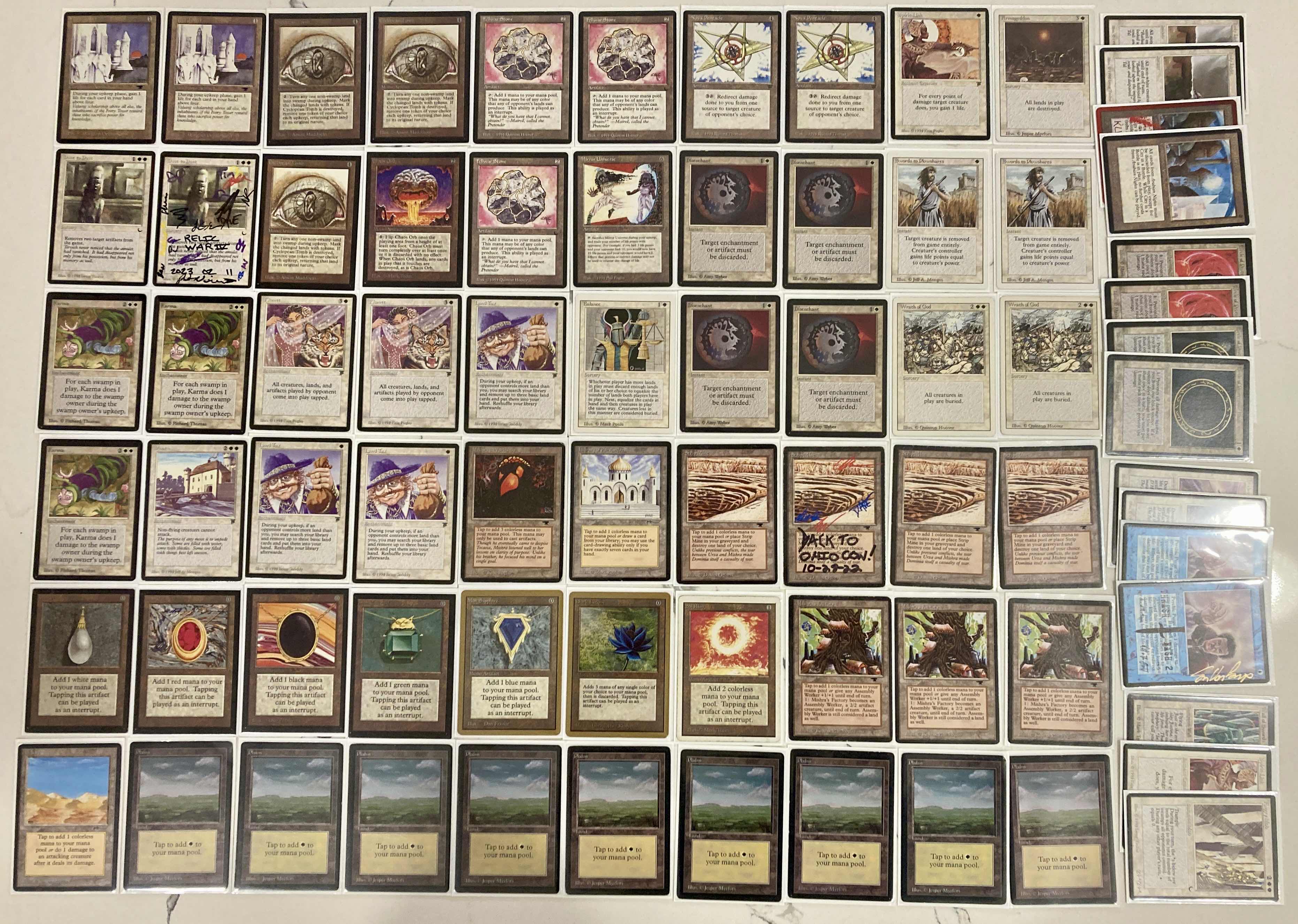 Dave's Mono-White Karma
Tomb