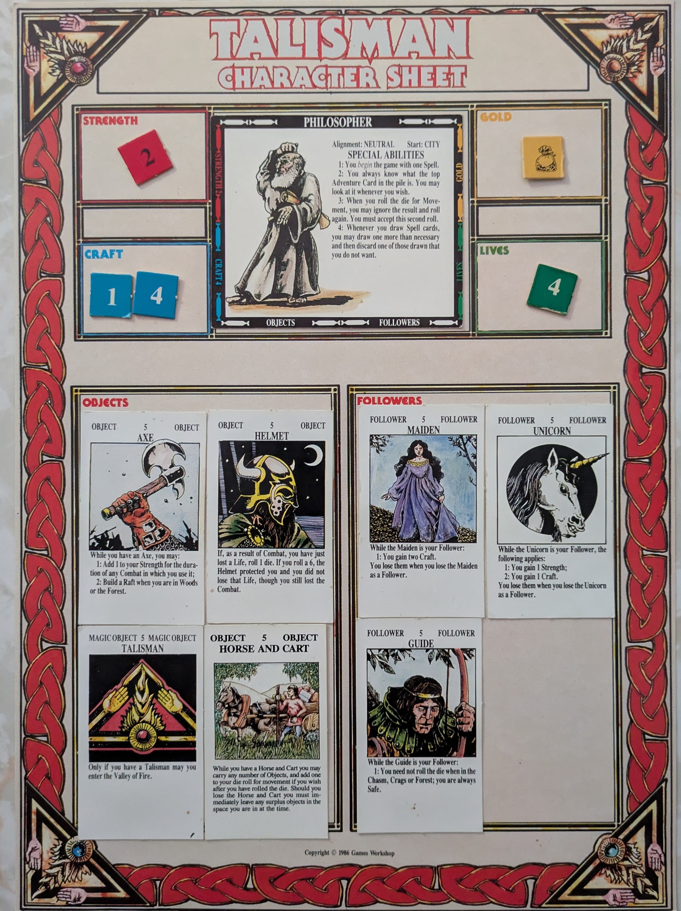 My End-game Character Build