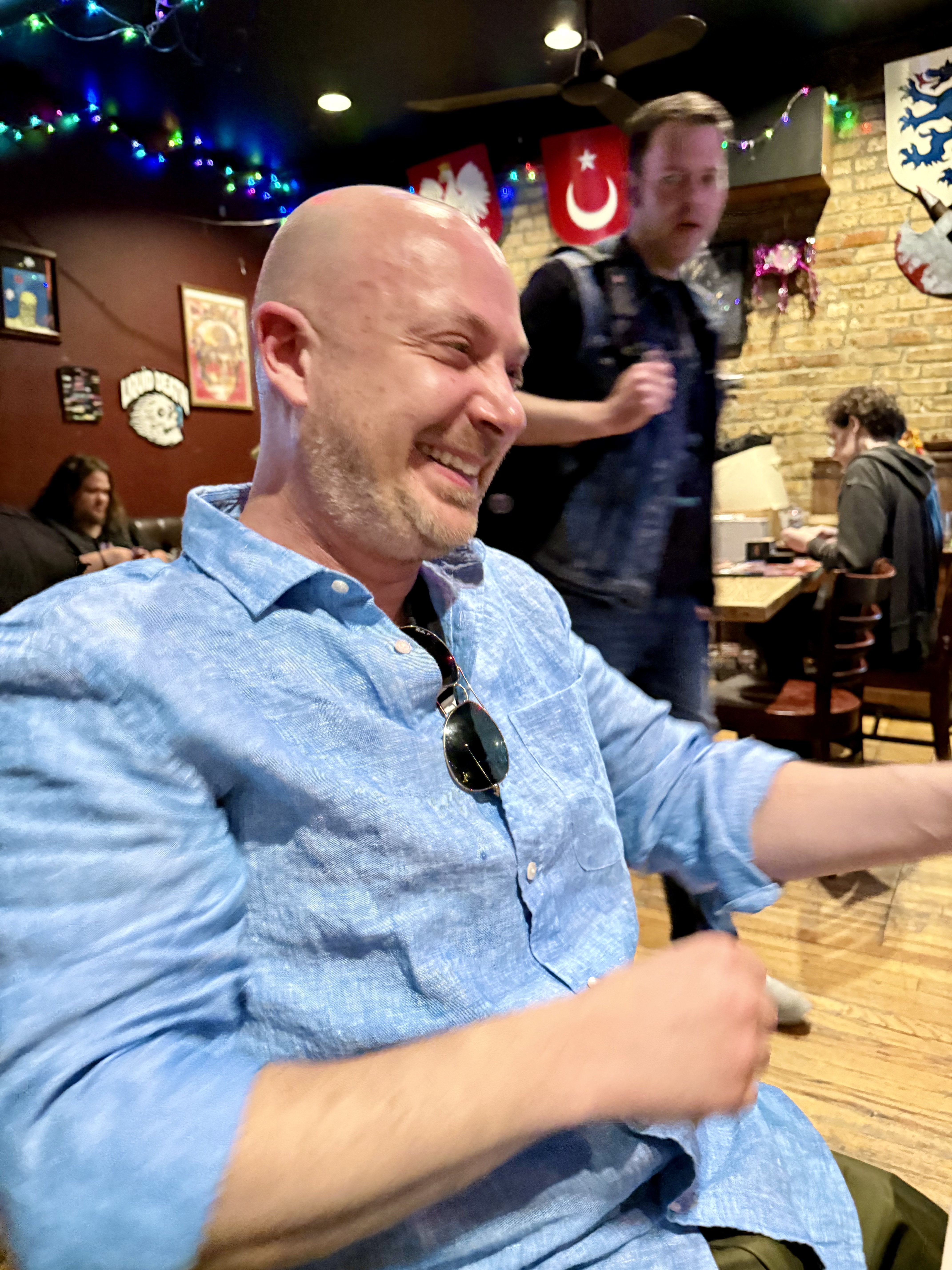 ...equals Shane's glee!