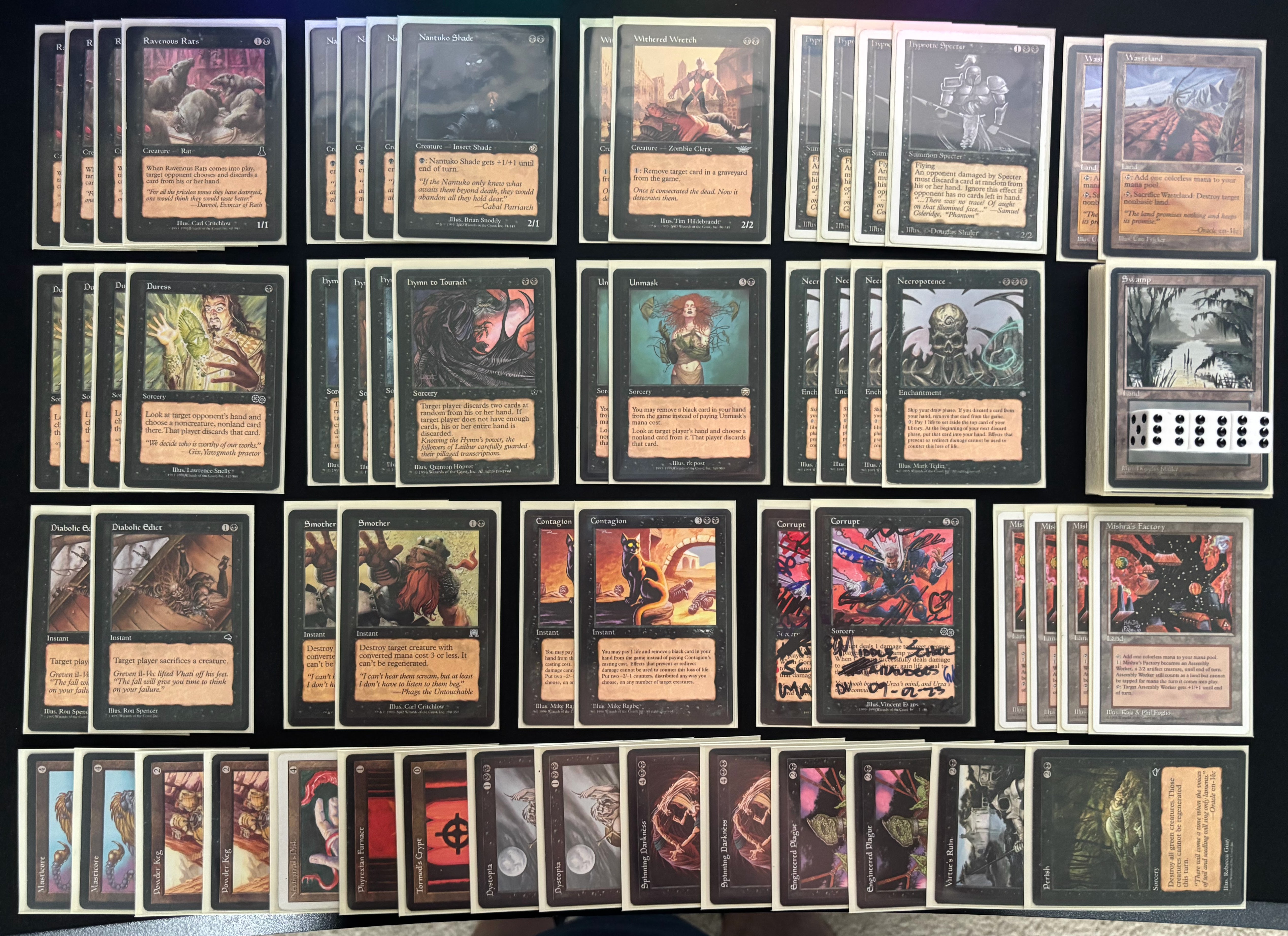 Necro deck list